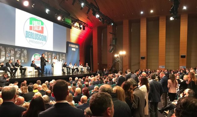 assemblea nazionale forza italia palazzo congressi roma
