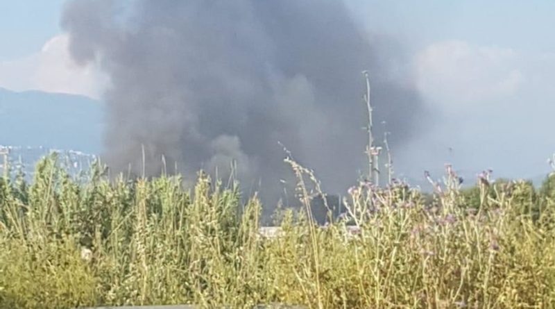 incendio frosinone il corriere della provincia