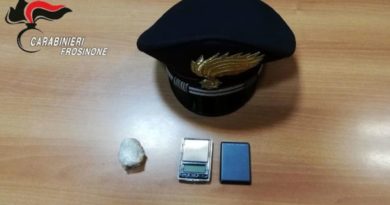 cocaina carabinieri supino frosinone arresto ciociaria