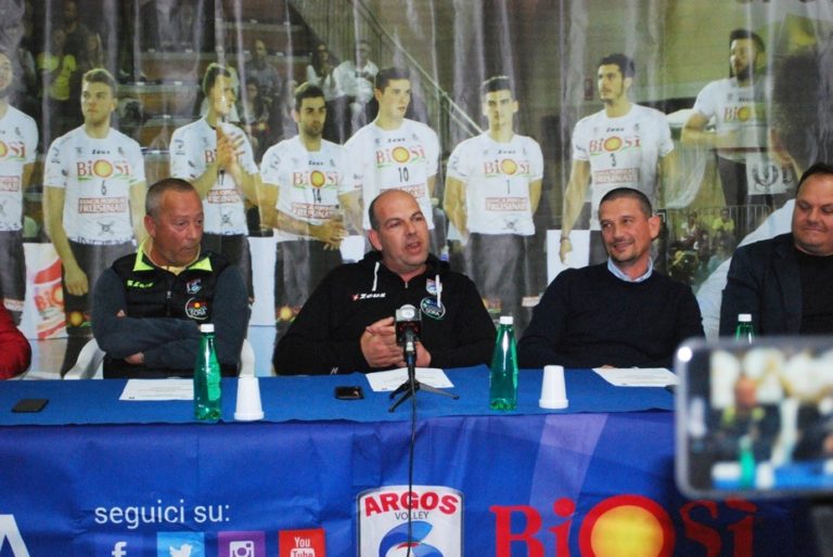 Argos Volley – Coach Colucci: “L’obiettivo? Far raggiungere alla squadra un livello da SuperLega”