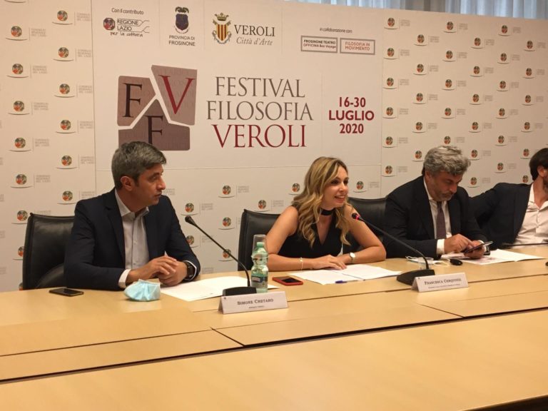 Veroli – Festival della filosofia, si parte questa sera in piazza Santa Salome con il filosofo Umberto Galimberti