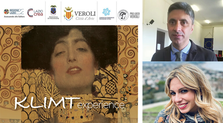 Veroli – ‘Klimt Experience’ oggi l’inaugurazione della mostra multimediale immersiva