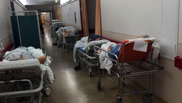Pronto Soccorso affollato - Ospedale Fabrizio Spaziani Frosinone