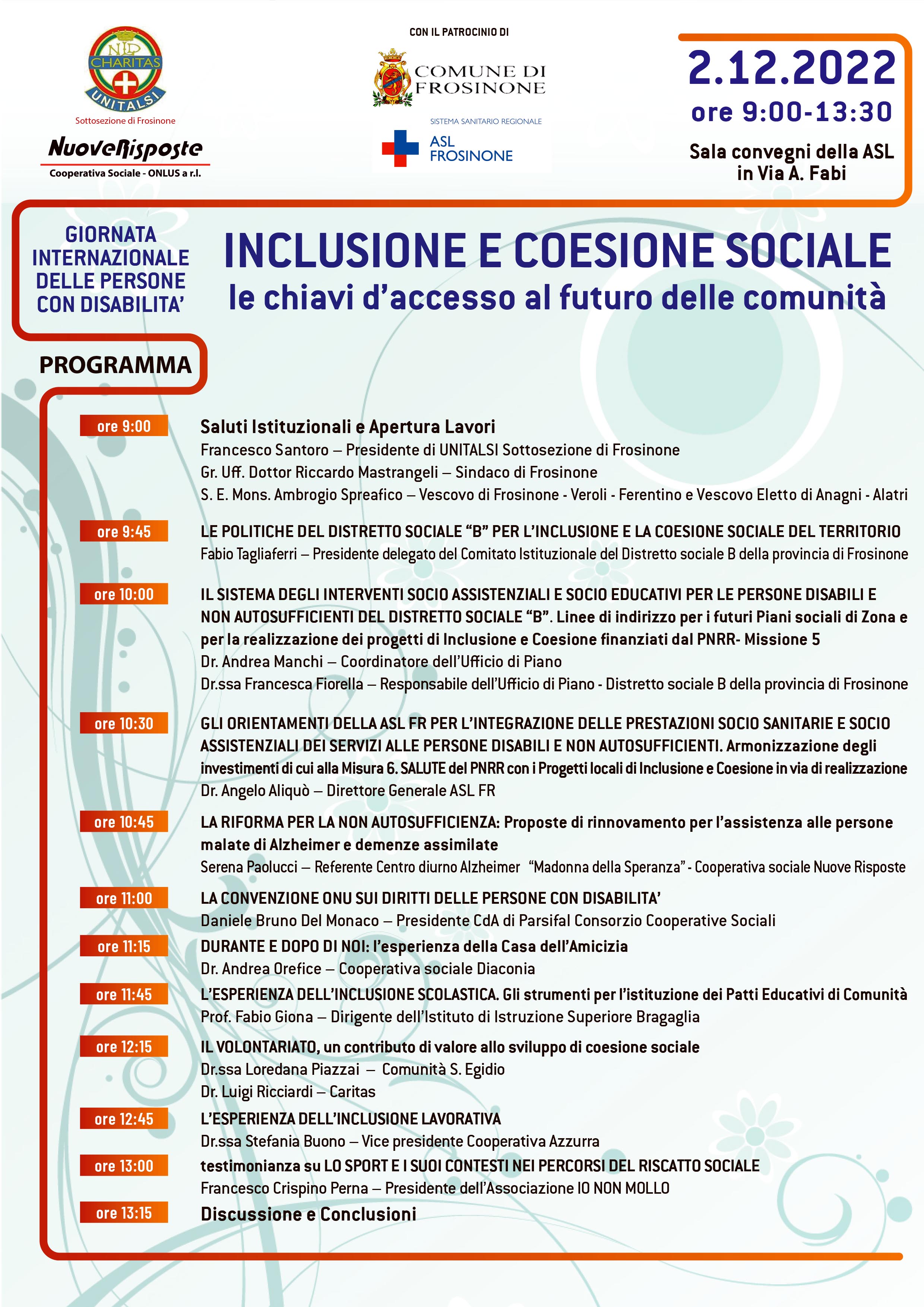 Frosinone, La bellezza della diversità: una grande festa di condivisione e  integrazione