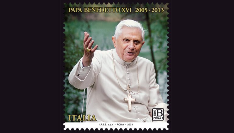 Poste Italiane – Emissione francobollo commemorativo di Papa Benedetto XVI