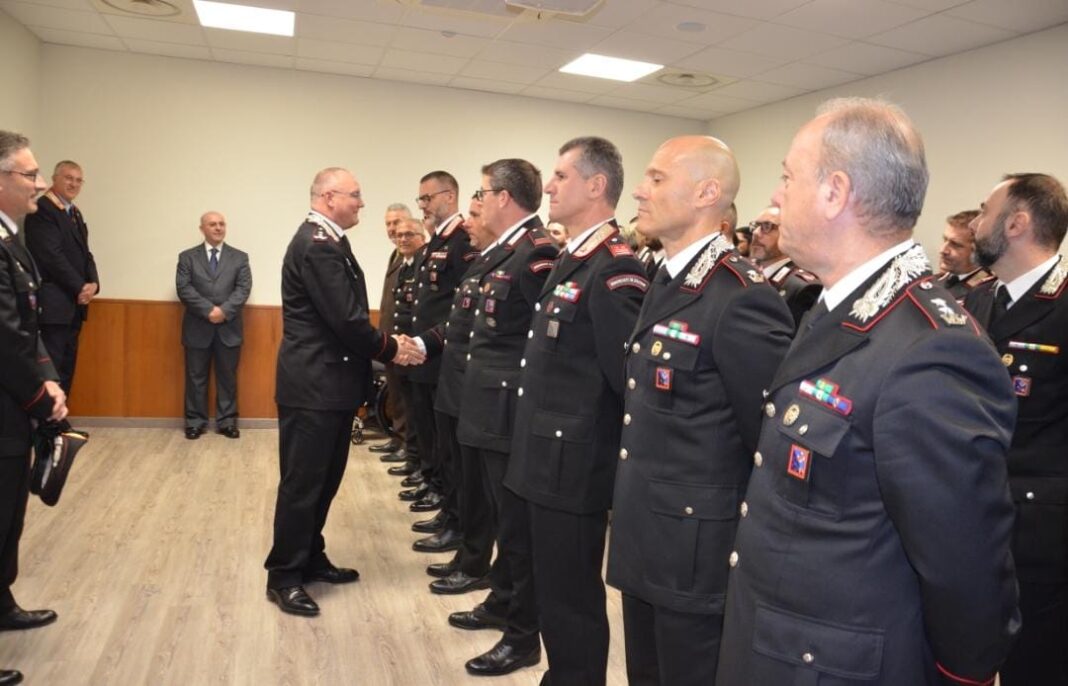 Visita Del Comandante Della Legione Carabinieri Lazio Generale Di