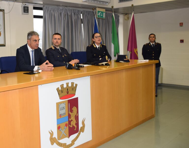 Questura di Frosinone – Presentato il nuovo funzionario portavoce, Commissario Michele Illiano