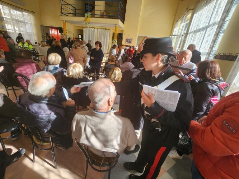 Valmontone – Truffe agli anziani: i carabinieri incontrano i cittadini