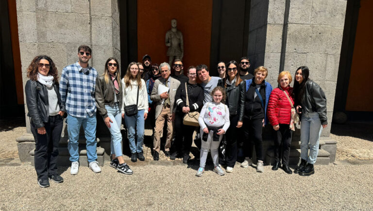 Paliano, i giovani in visita a palazzo Colonna