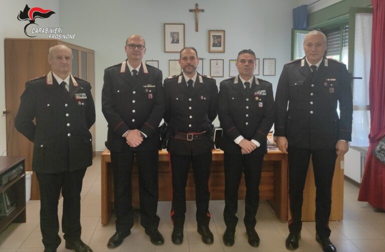Veroli – Nuovo incarico per il Brigadiere Capo Gianni Cancelli