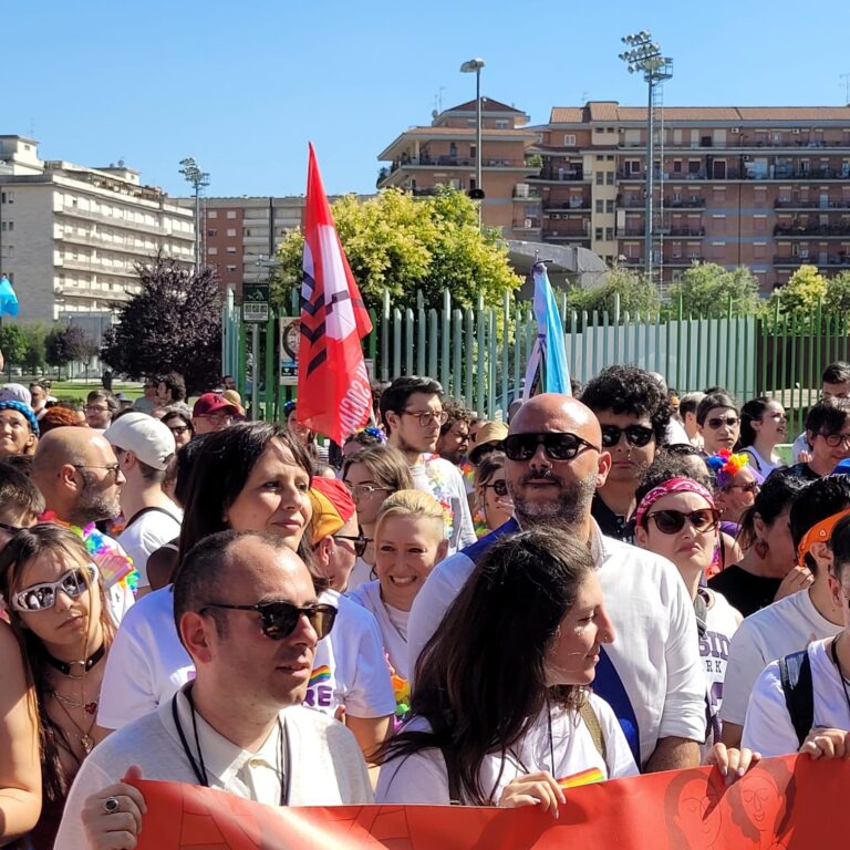 Lazio Pride, Battisti: “A Frosinone un fiume arcobaleno a difesa dei diritti”