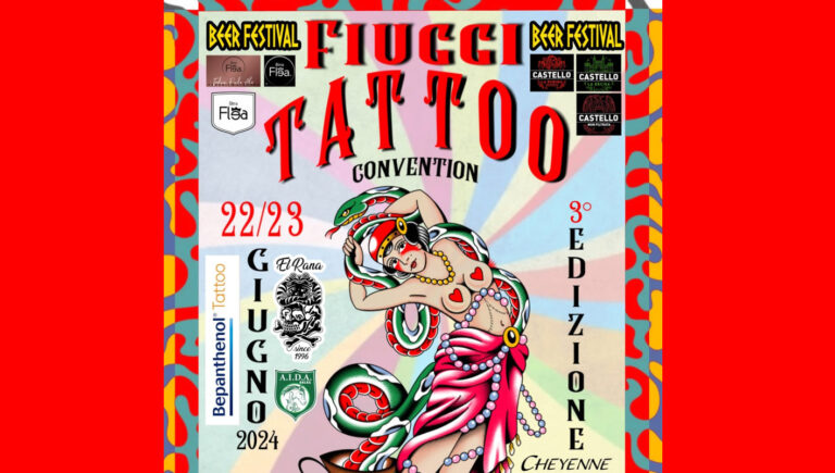 Fiuggi – Cresce l’attesa per la grande convention “Fiuggi Tattoo”