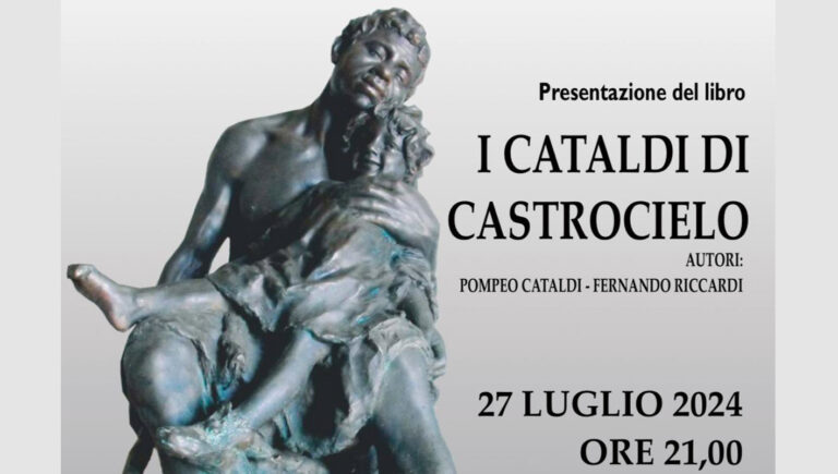 Roccasecca, sabato 27 luglio la presentazione del libro “I Cataldi di Castrocielo”