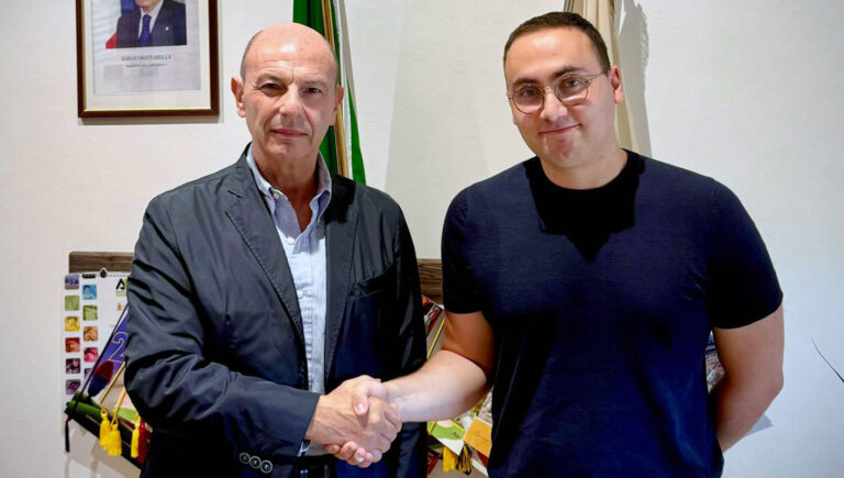 Frosinone, Mastrangeli incontra il presidente del Consiglio dei Giovani, Lorenzo Federico