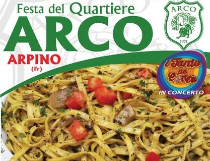 Arpino, festa grande con la “Sagra delle fettuccine, funghi e tartufo”. In programma anche canti e balli